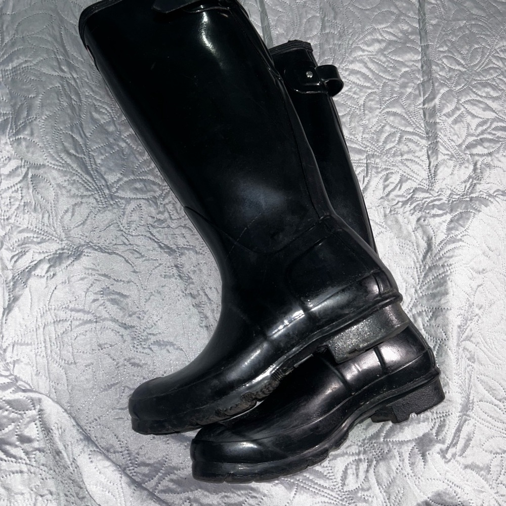 Hunter Classic Black Tall Boots